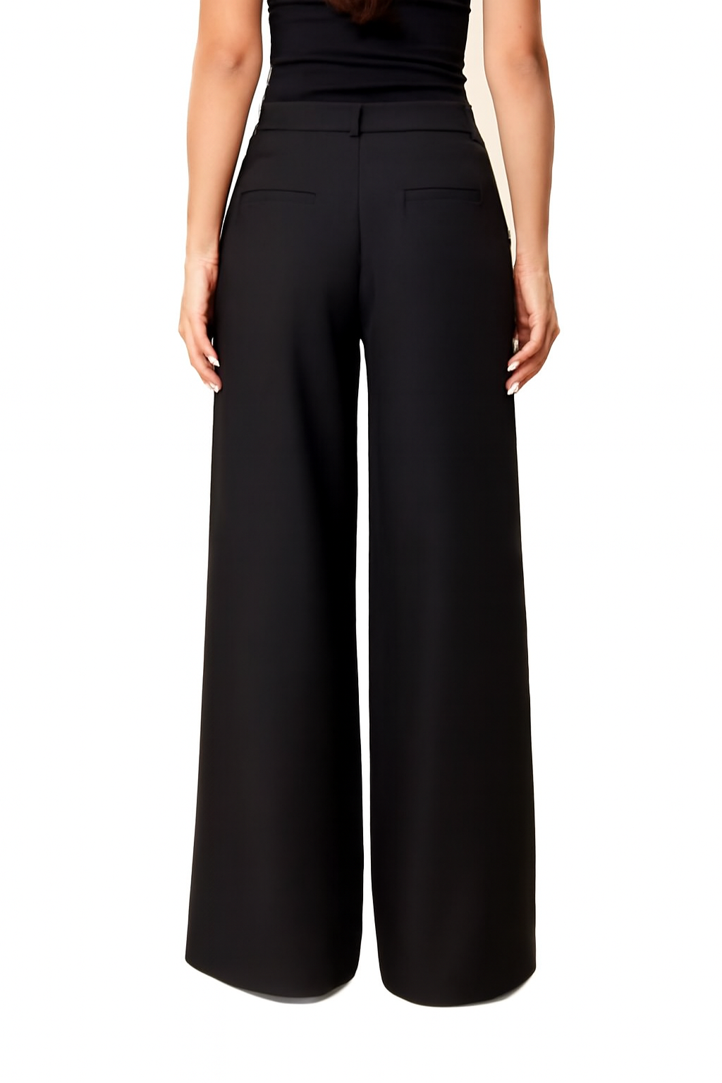 Black Wide Pants