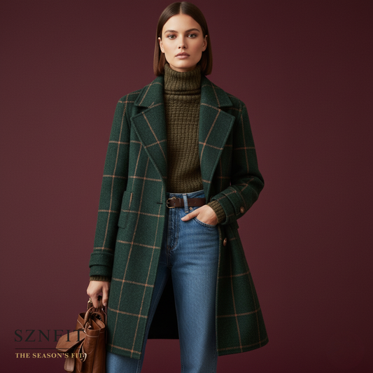 Fiona Classic Check Coat